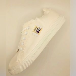 Womens Canvas Sneakers Casual Walking- LadiesTennis Shoes Flat Non Slip Shoes